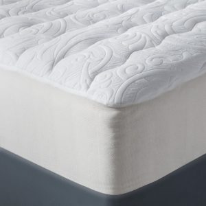 Luxury Plush Mattress Pad (Queen) White
