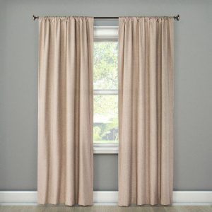 Lightblocking Curtain Panel Tan (42"x84") -  (1 Single Panel Only)