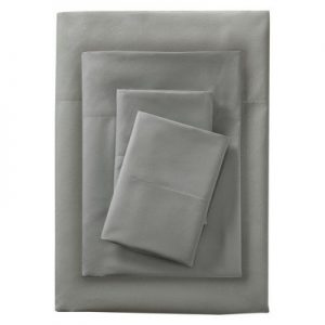 Microfiber Sheet Set (Twin/Twin XL) Gray (Single Bed)