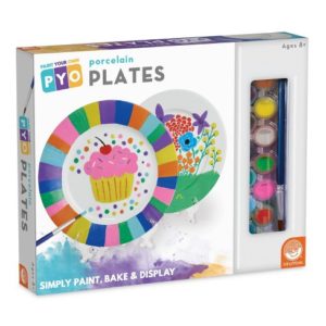 MindWare Paint Your Own Porcelain Plate