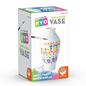 MindWare Paint Your Own Porcelain Vase
