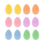12ct Easter Plastic Fillable Eggs