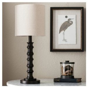 TABLE LAMPS THRSHD BRONZE