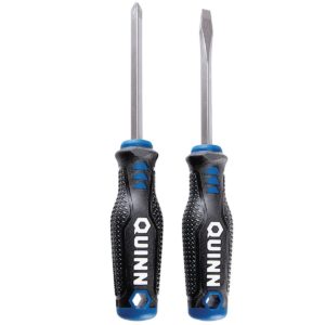 Quinn Premium Screwdriver Set, 2 Pc. Magnetic Tips Comfort grip