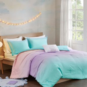 Mi Zone Mi Zone Glitter Ombre 3-Piece Aqua TwinTwin XL