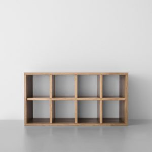 8 Bin Shoe Organizer Natural