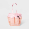Mesh Shower Caddy Pink/White
