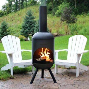 Raymon Steel Wood Burning Chiminea