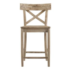 Eugley Solid Wood Bar & Counter Stool