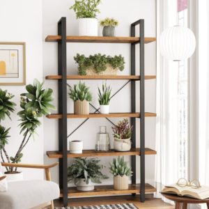 Hoyt Steel Etagere Bookcase