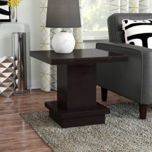 Kassidy 21.5'' Tall Pedestal End Table