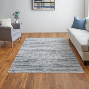 Feizy Jewel Area Rug, Blue/Gray 8X10 Rug
