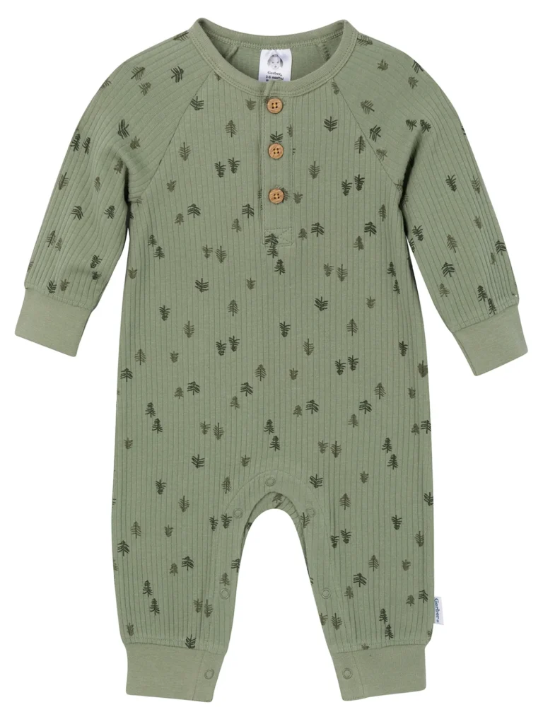 Gerber Baby Neutral Romper, Sizes Newborn - 24 Months