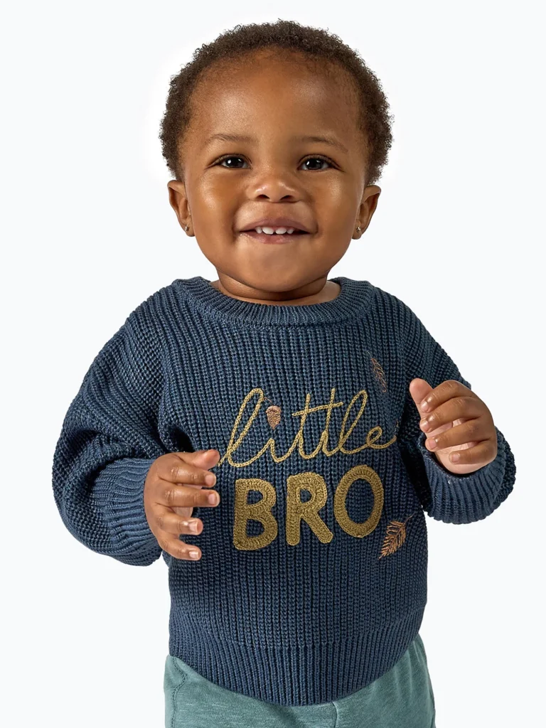 Modern Moments by Gerber Sibling Matching Sweater, Sizes 0-24 Months