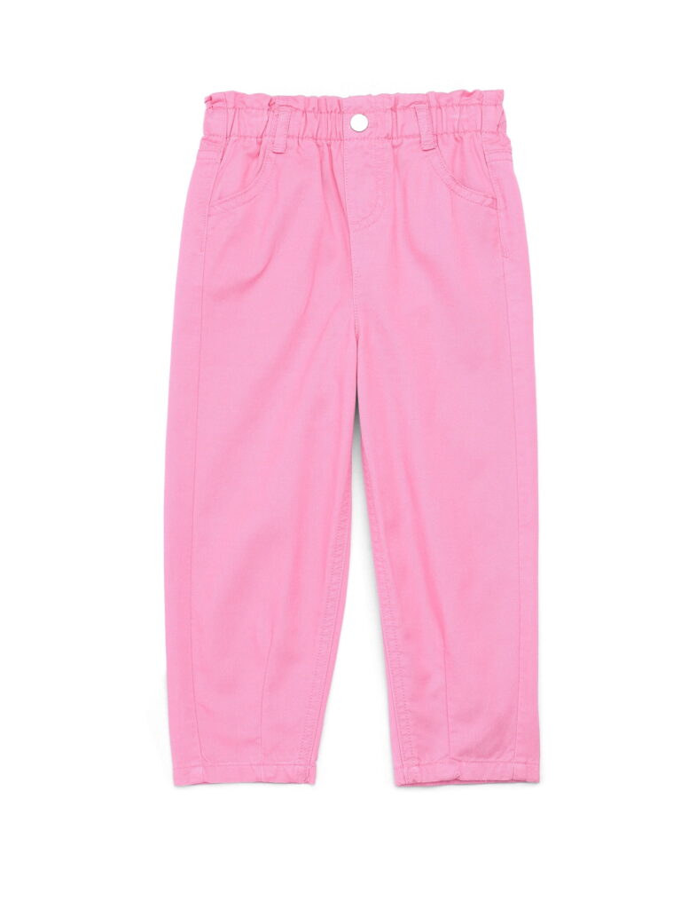 Garanimals Toddler Girl Paperbag Waist Twill Pants, Sizes 18M-5T