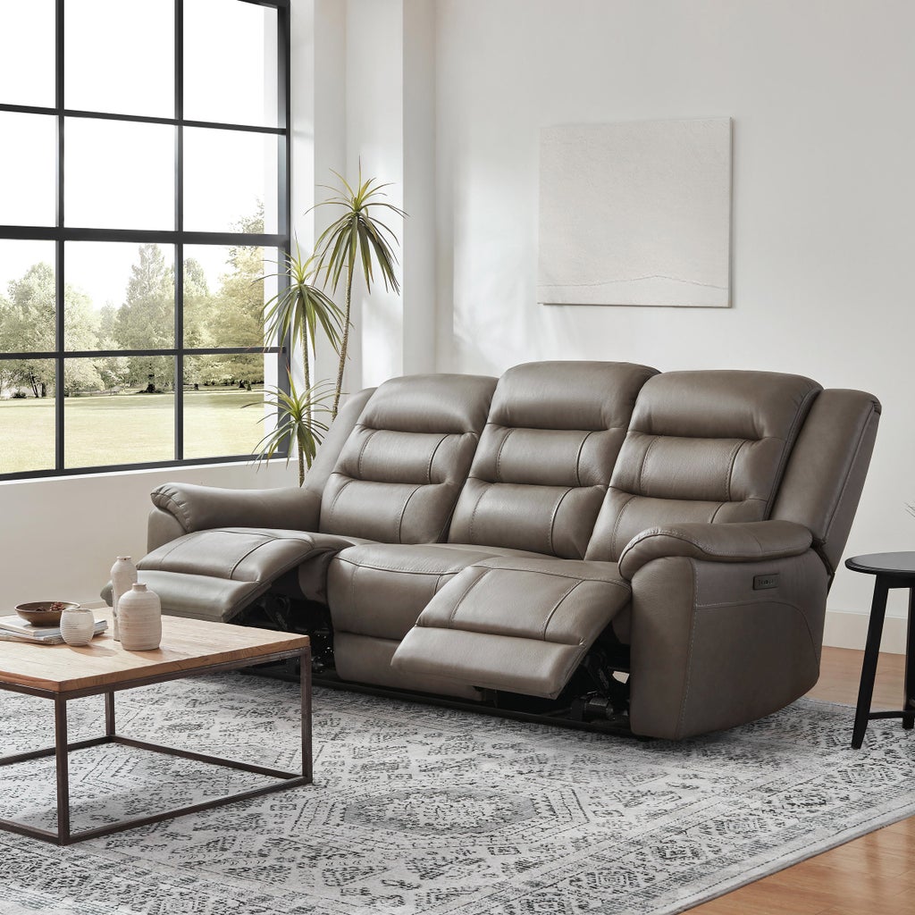 Mason Leather Power Reclining Chair with Headset