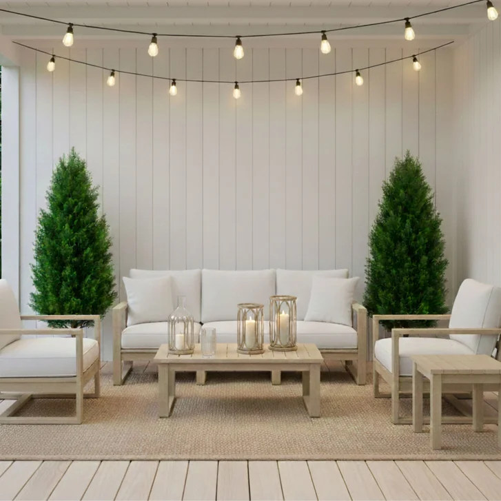 Faux 4' Cedar Tree (2-Pack)