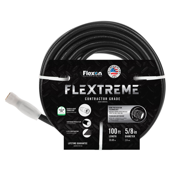 Flextreme 100 ft Garden Hose – Black