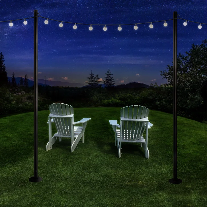 String Light Poles (2-Pack)