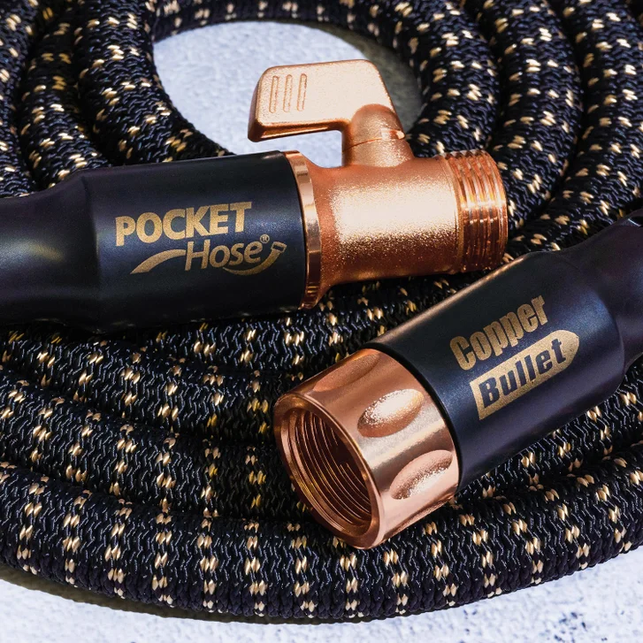 Pocket Hose Copper Bullet Garden Hose – 50 ft