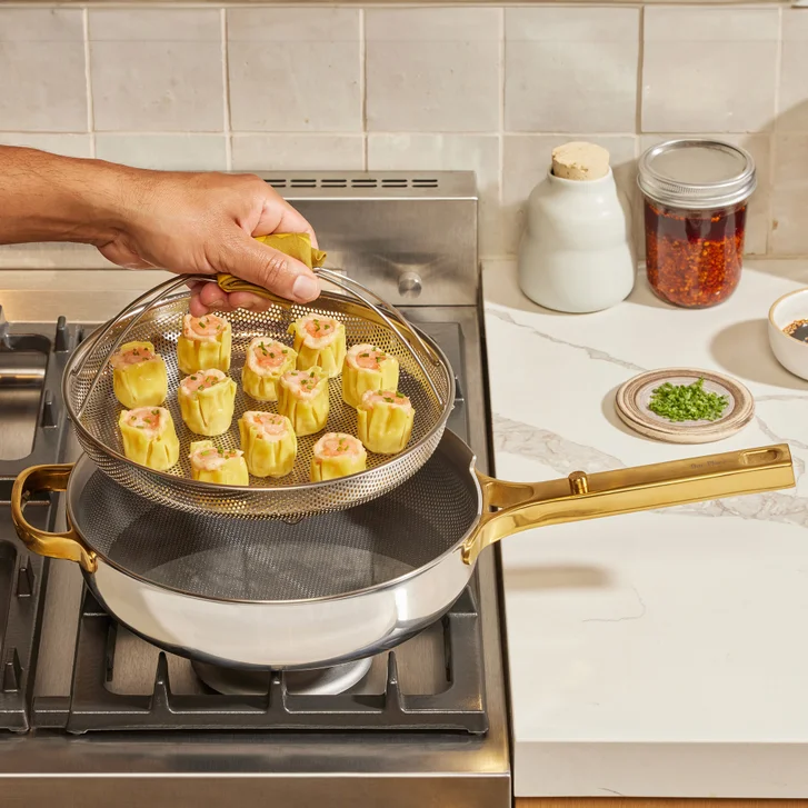Chrome Titanium 4pc Pan