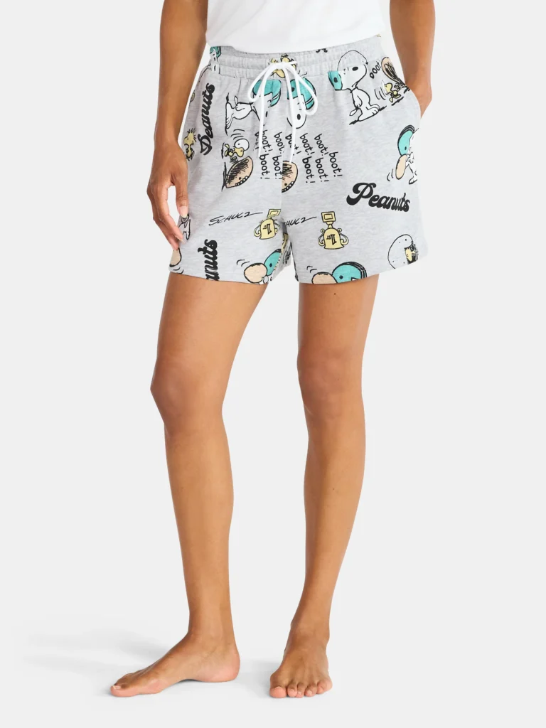 Peanuts Women's Snoopy Original Pal Graphic Shorts, Sizes XXS-XXL