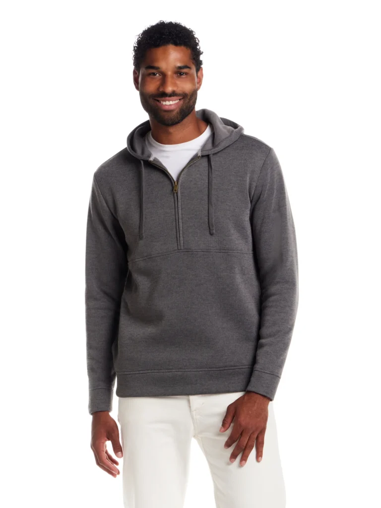 Frontier Threads Men's Long Sleeve Half Zip Pullover Hoody