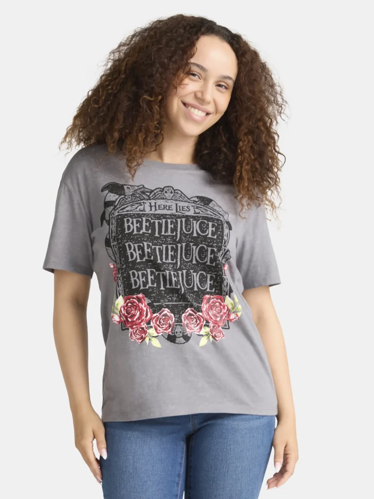 Beetlejuice Womens Graphic Tee, Sizes XXS-2XL