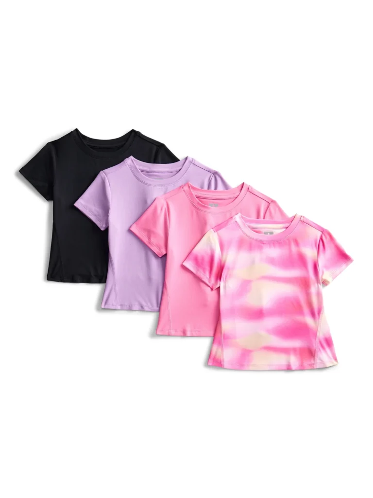 Balance Collection Girl's Athletic Short Sleeve T-Shirt, Sizes 7-16