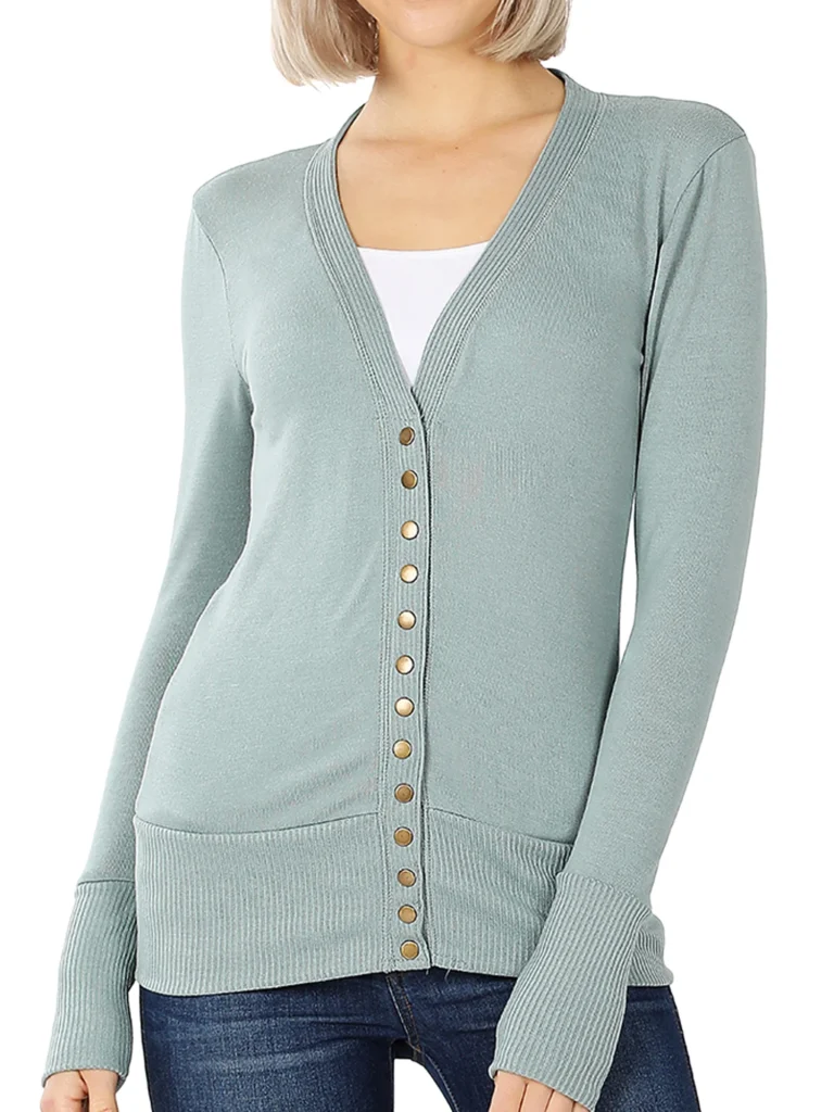 Ribbed Cardigan