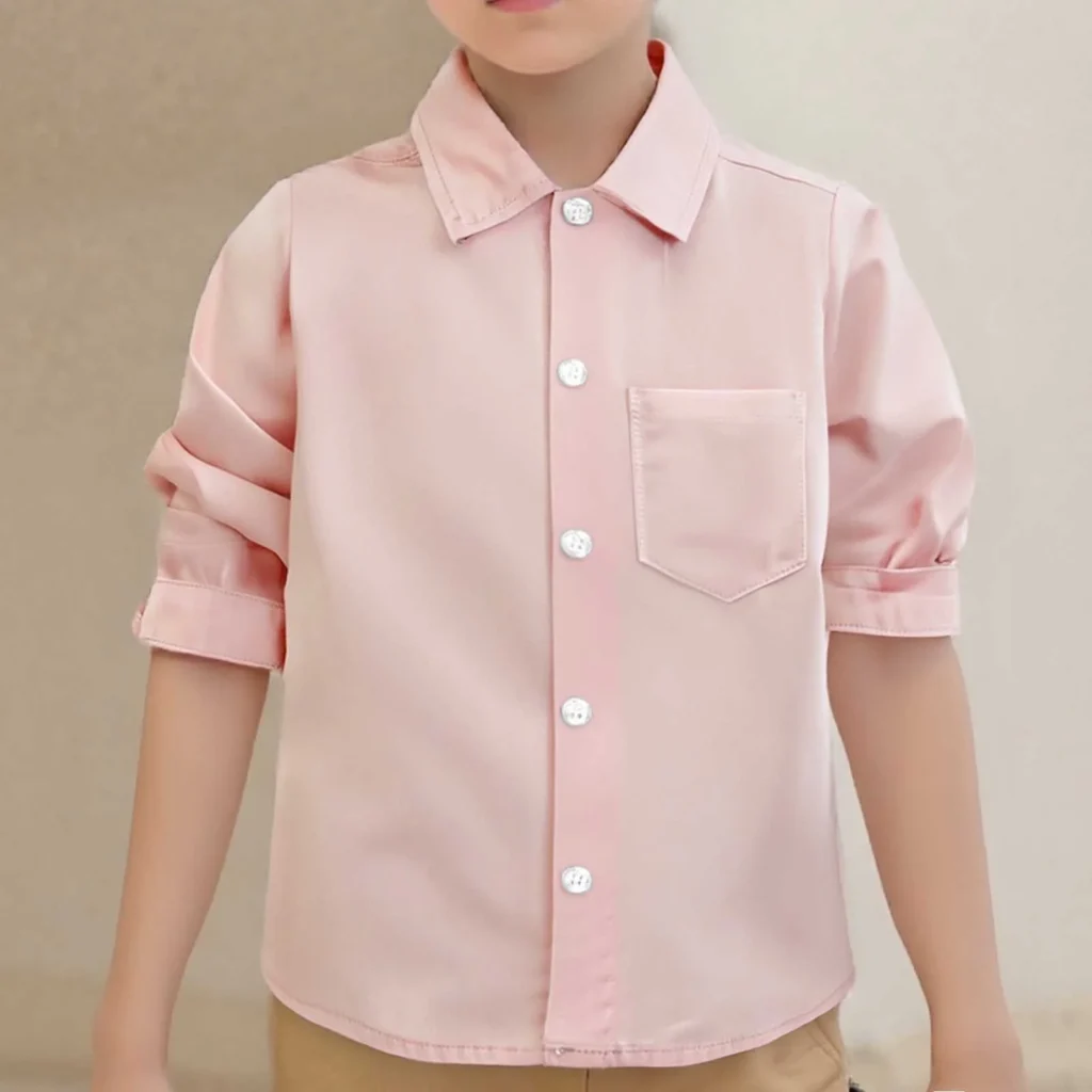 Button up rose dusk shirt (6 years)