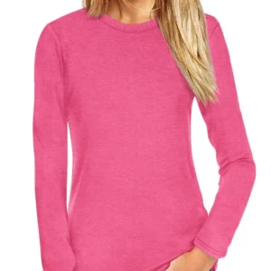 Long sleeves Tee pink colour