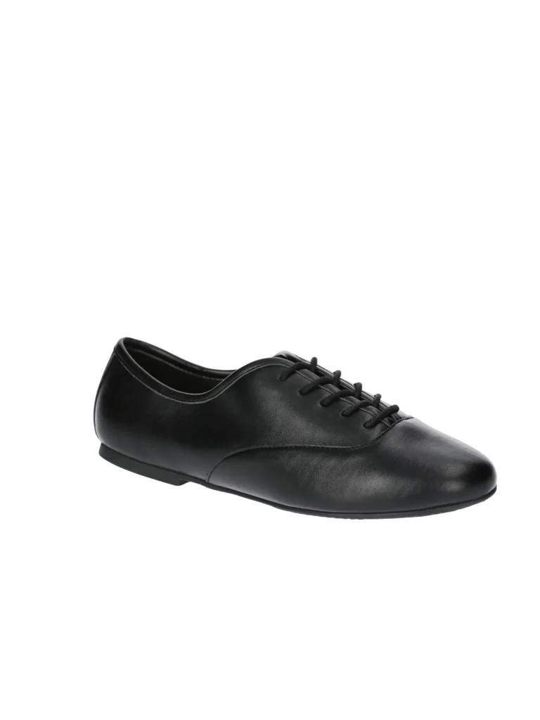 No Boundaries Faux Leather Casual Oxford Shoes, Women's