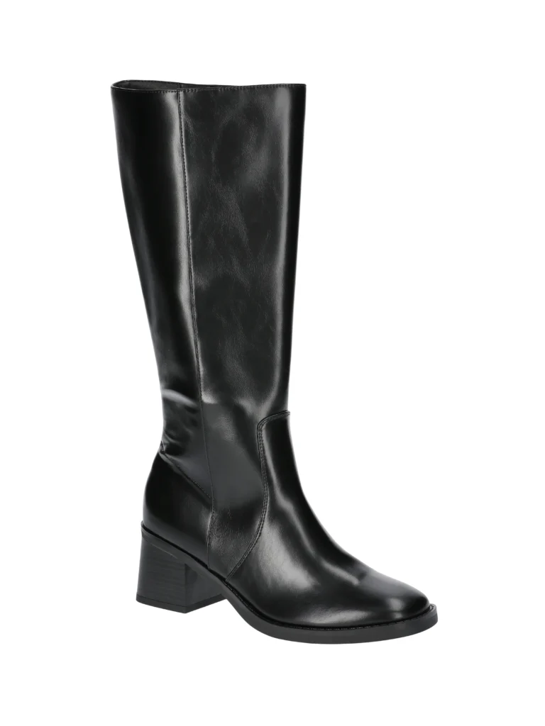 No Boundaries Women's Tall Block Heel Boots