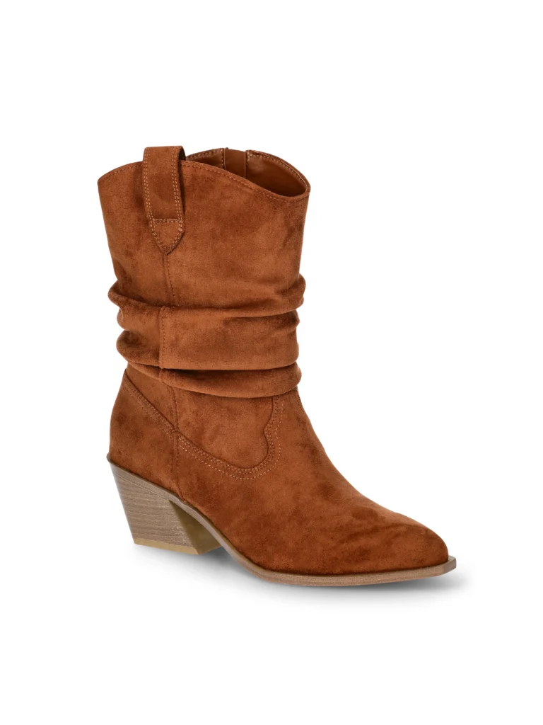 Time and Tru Women's Western Slouch Boots