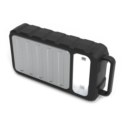 Brookstone Magnetic Pulse Wireless Utility Speaker W/ Cob Flashlight