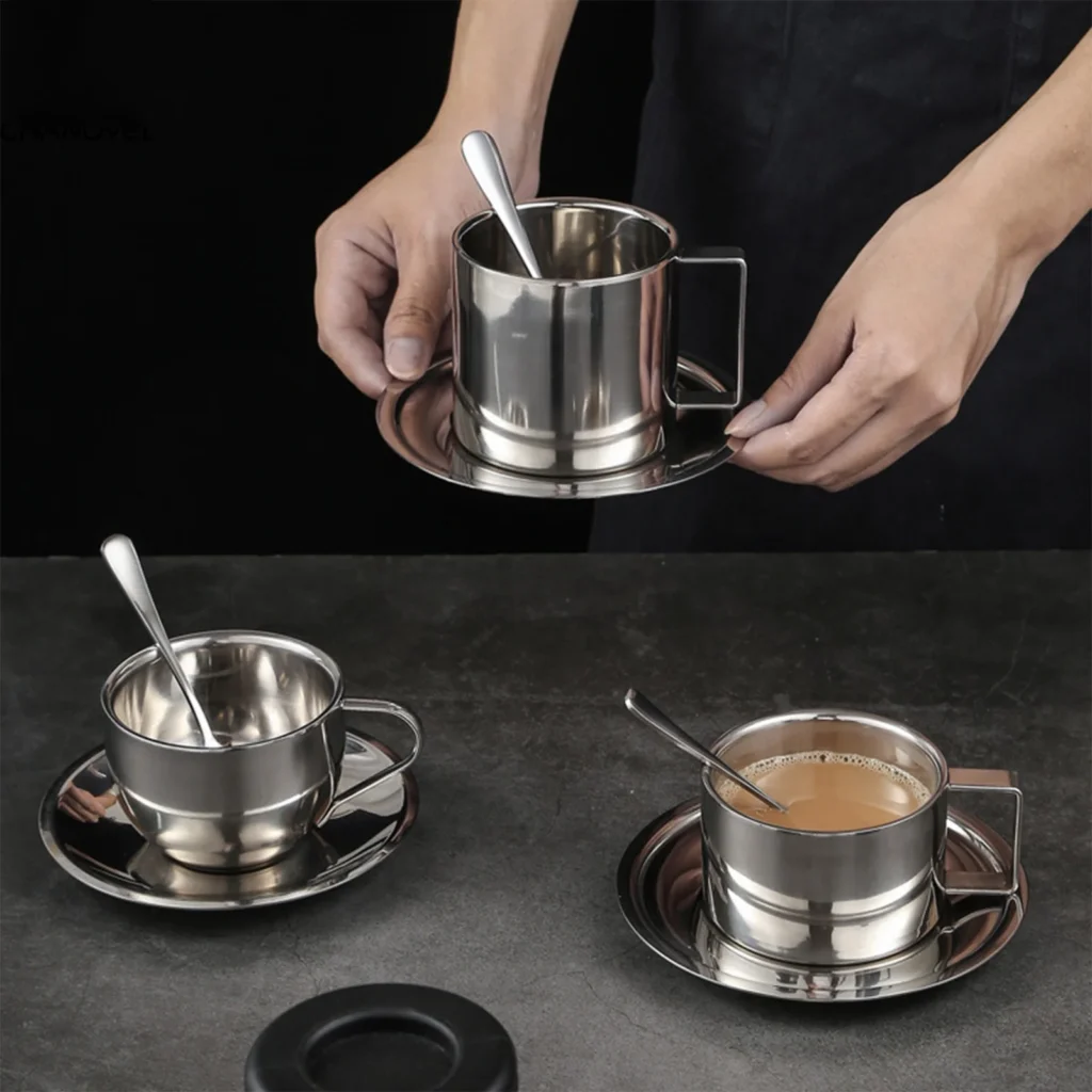 Stainless Steel Coffee Set