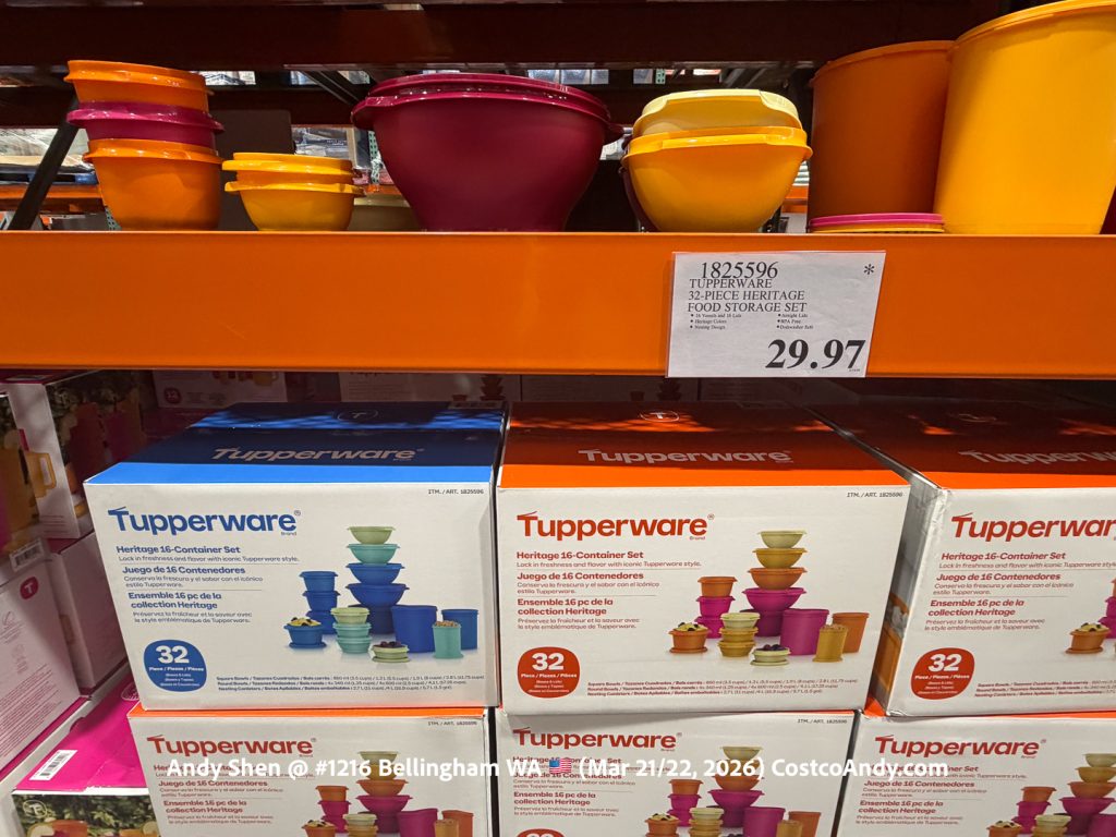 Tupperware 32pc Food