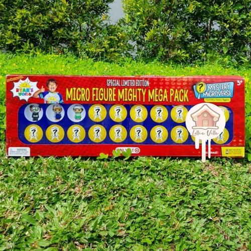 Ryan's World Micro Figure Mighty Mega Pack 20 Piece