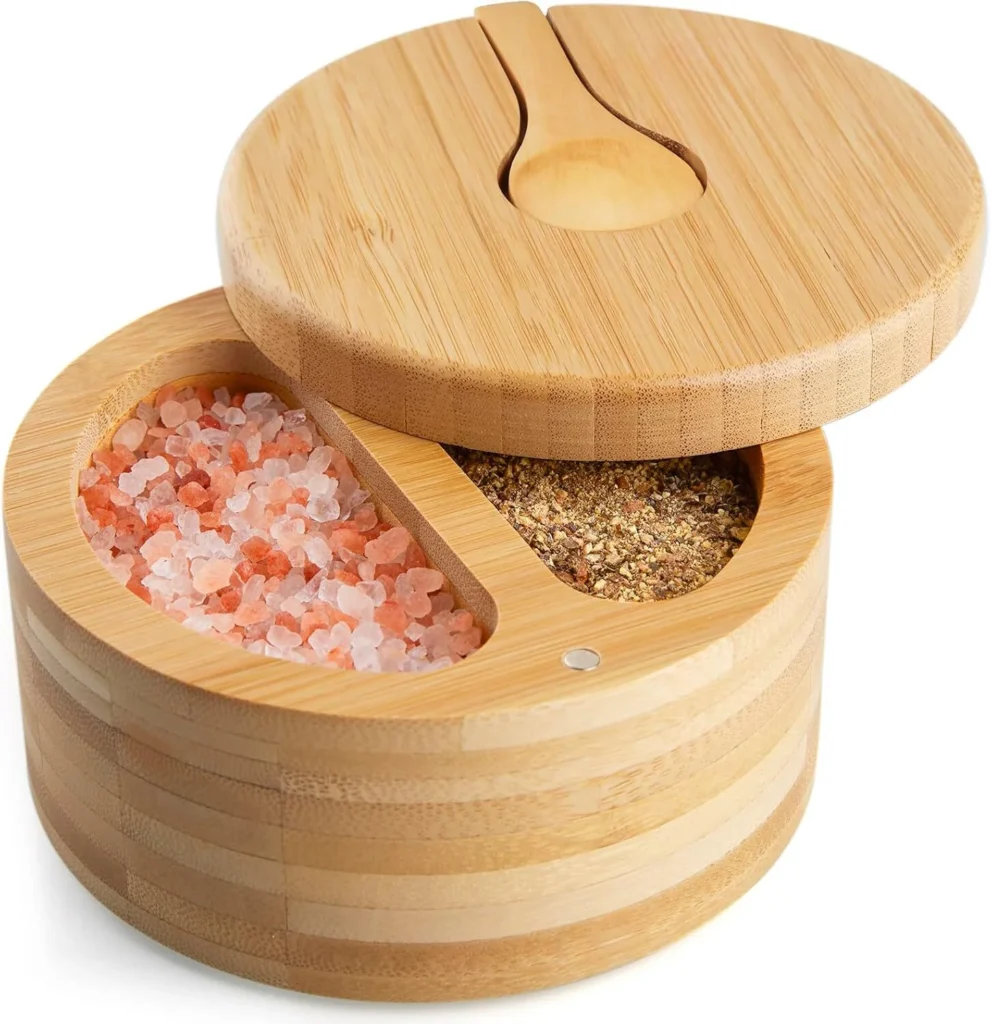 Salt Keeper and Pepper Cellar