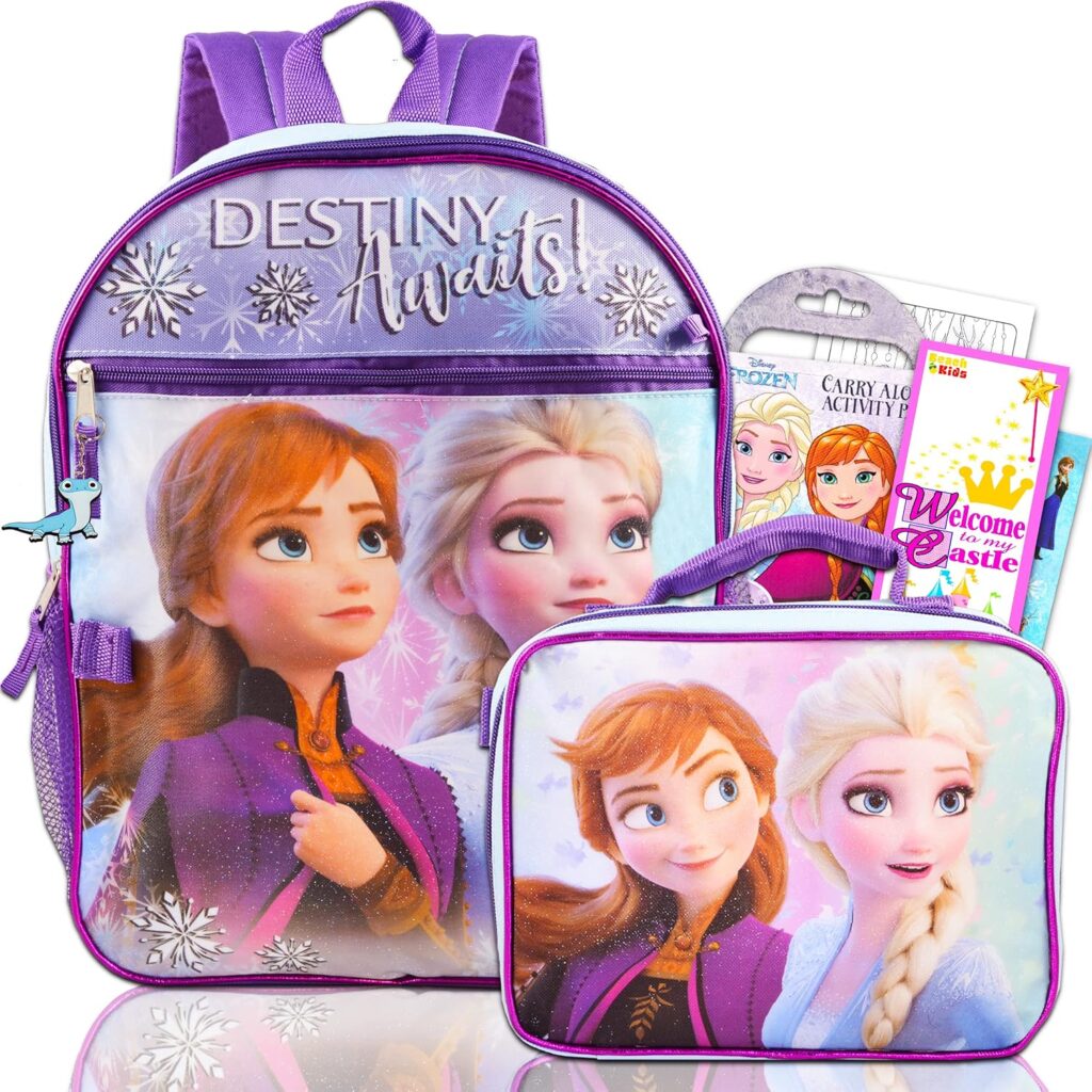 Frozen II Deluxe Backpack with Bonus Cape