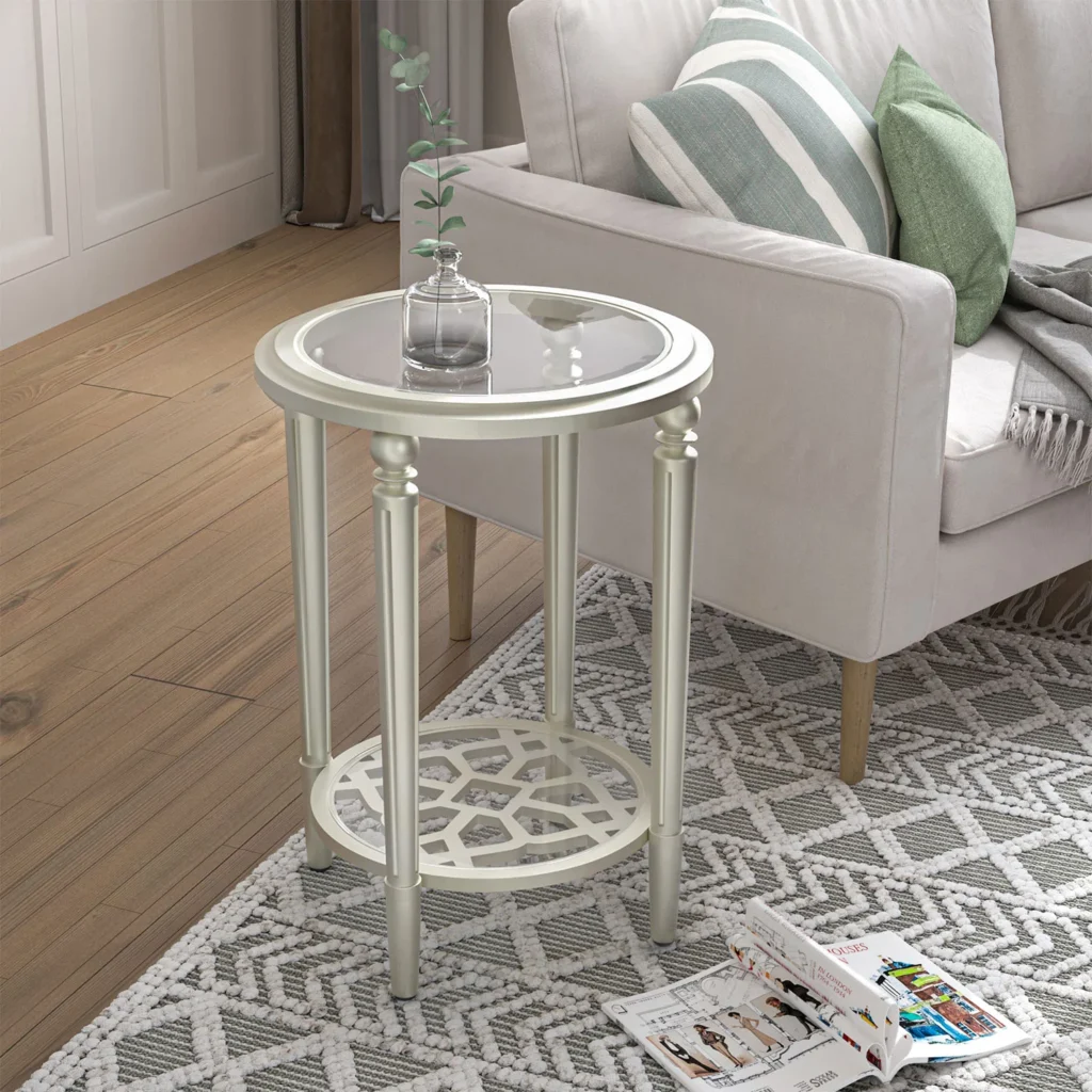 Diasha 26" Tall End Table