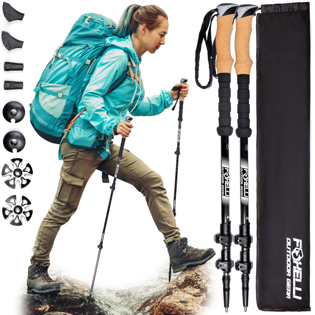 Carbon Fiber Trekking Poles
