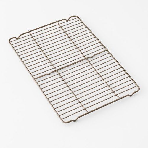 Calphalon Nonstick Bakeware, Cooling Rack, 12-Inch by 17-Inch, Silver