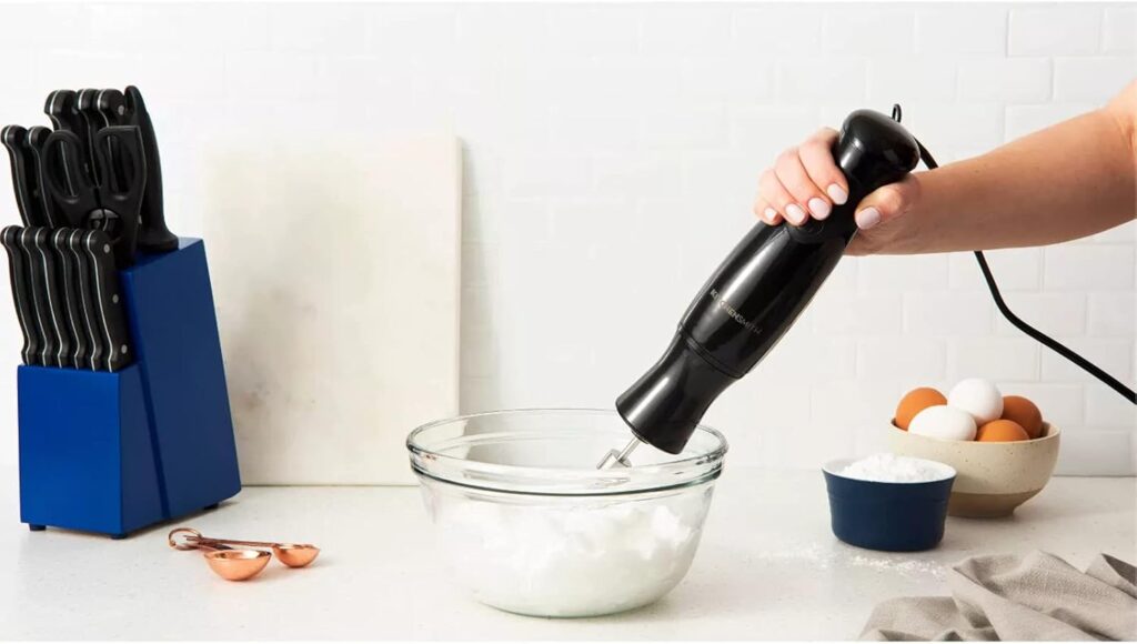 Kitchensmith Immersion Blender with Whisk