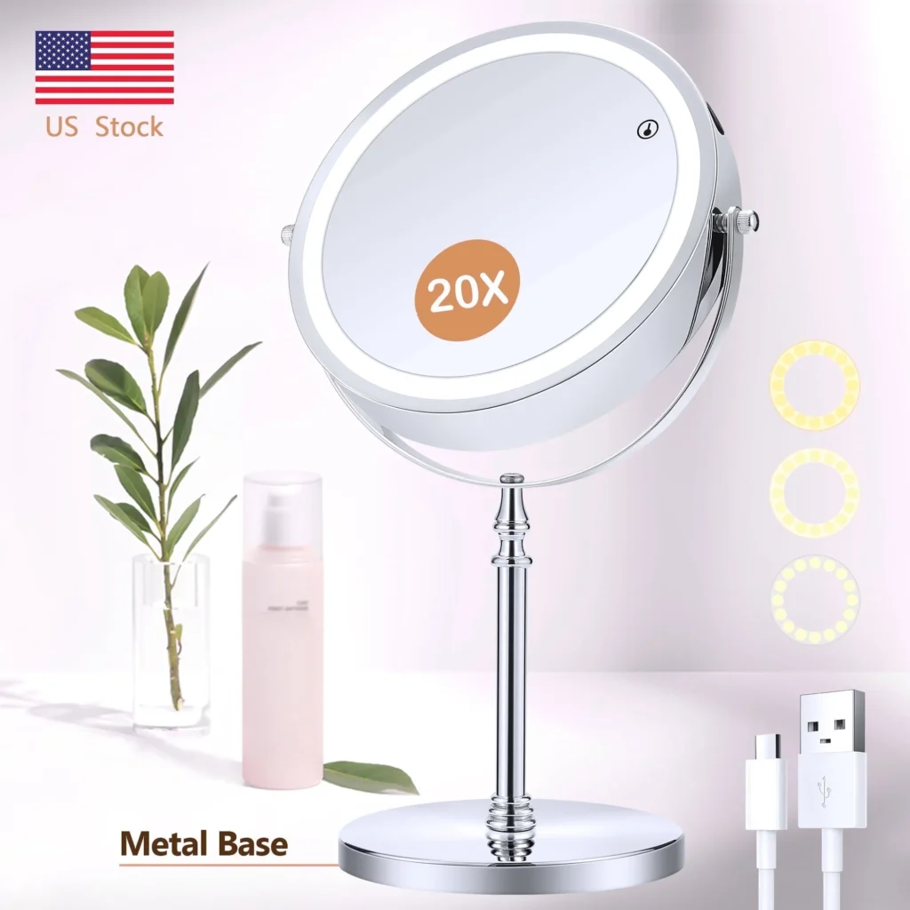 Beauty 360 Flip Mirror Double Sided Magnification
