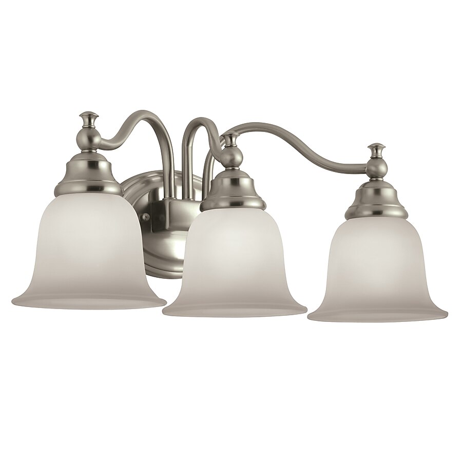 Portfolio 3 Light Vanity Bar Brushed
