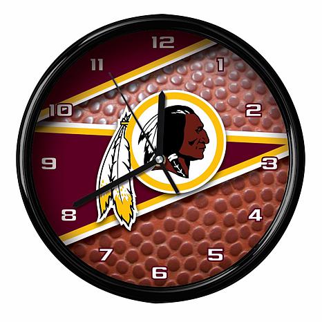 12" Washington Redskin Fir Clock