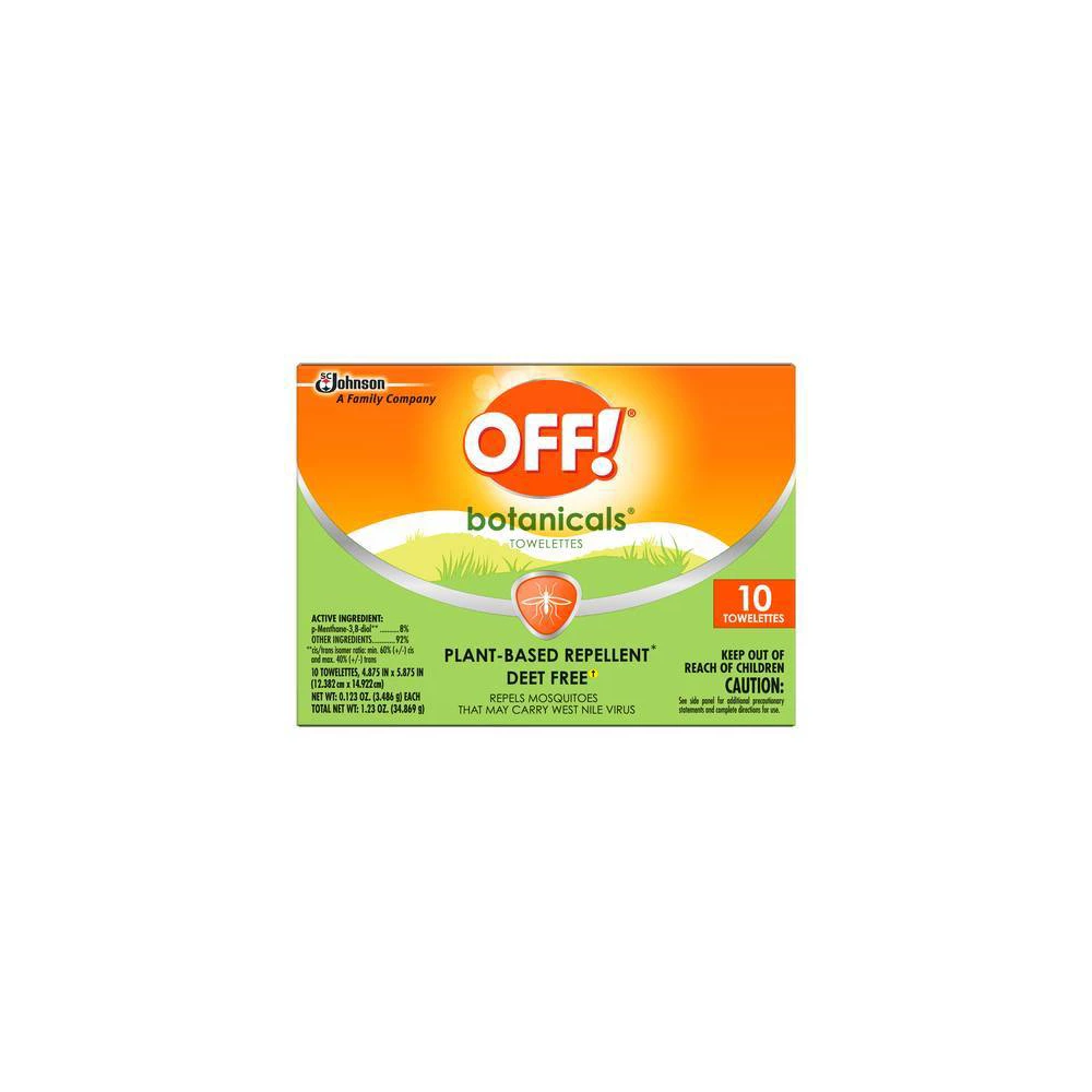 Off Botanical Towelettes