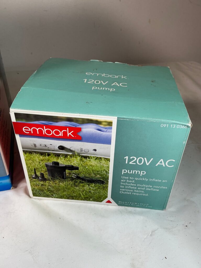 Embark 120V AC Electric Pump